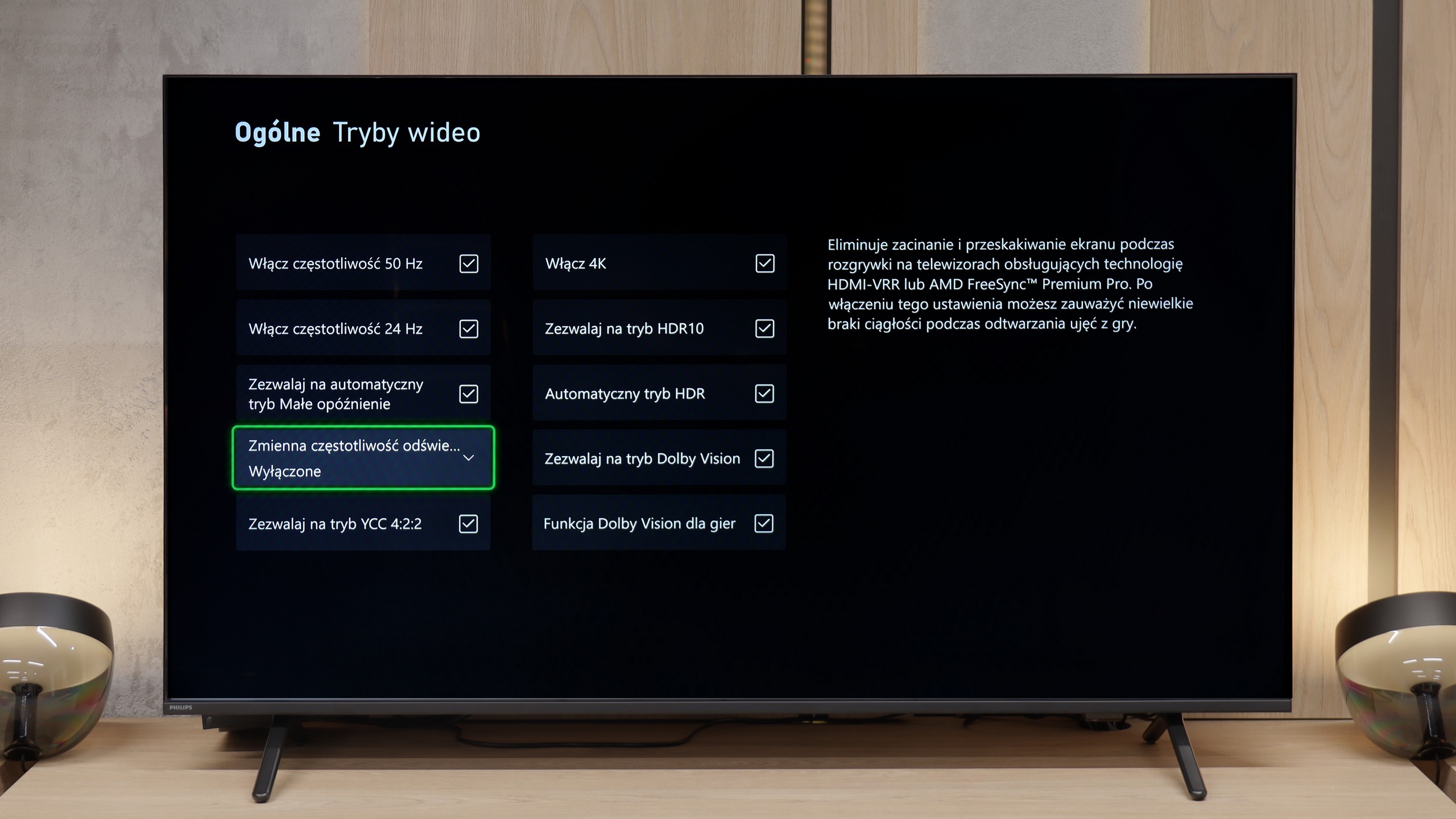 Test PHILIPS MLED920 / MLED910 Funkcje dla graczy