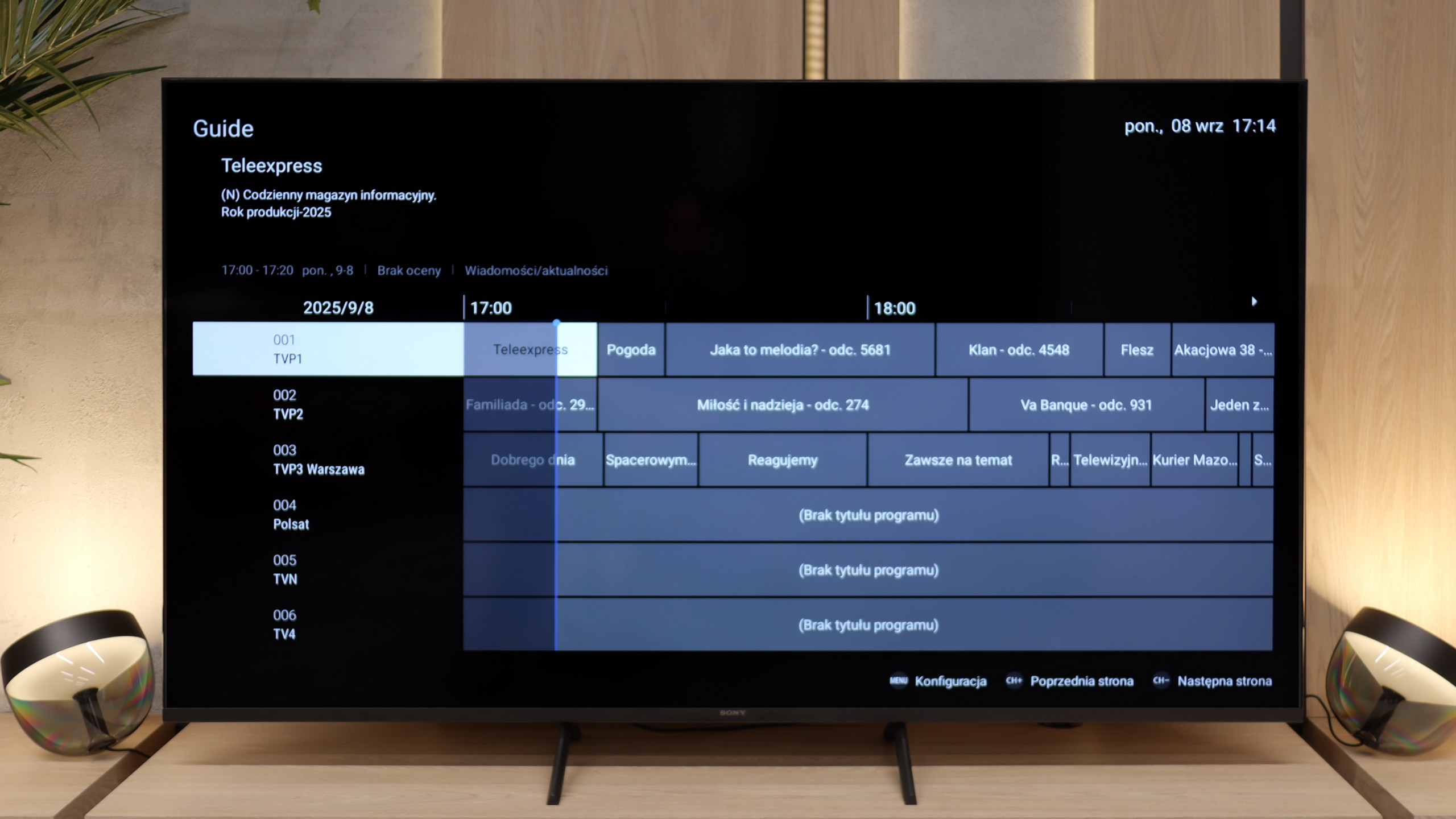 Test Sony Bravia 3 Funkcje telewizora