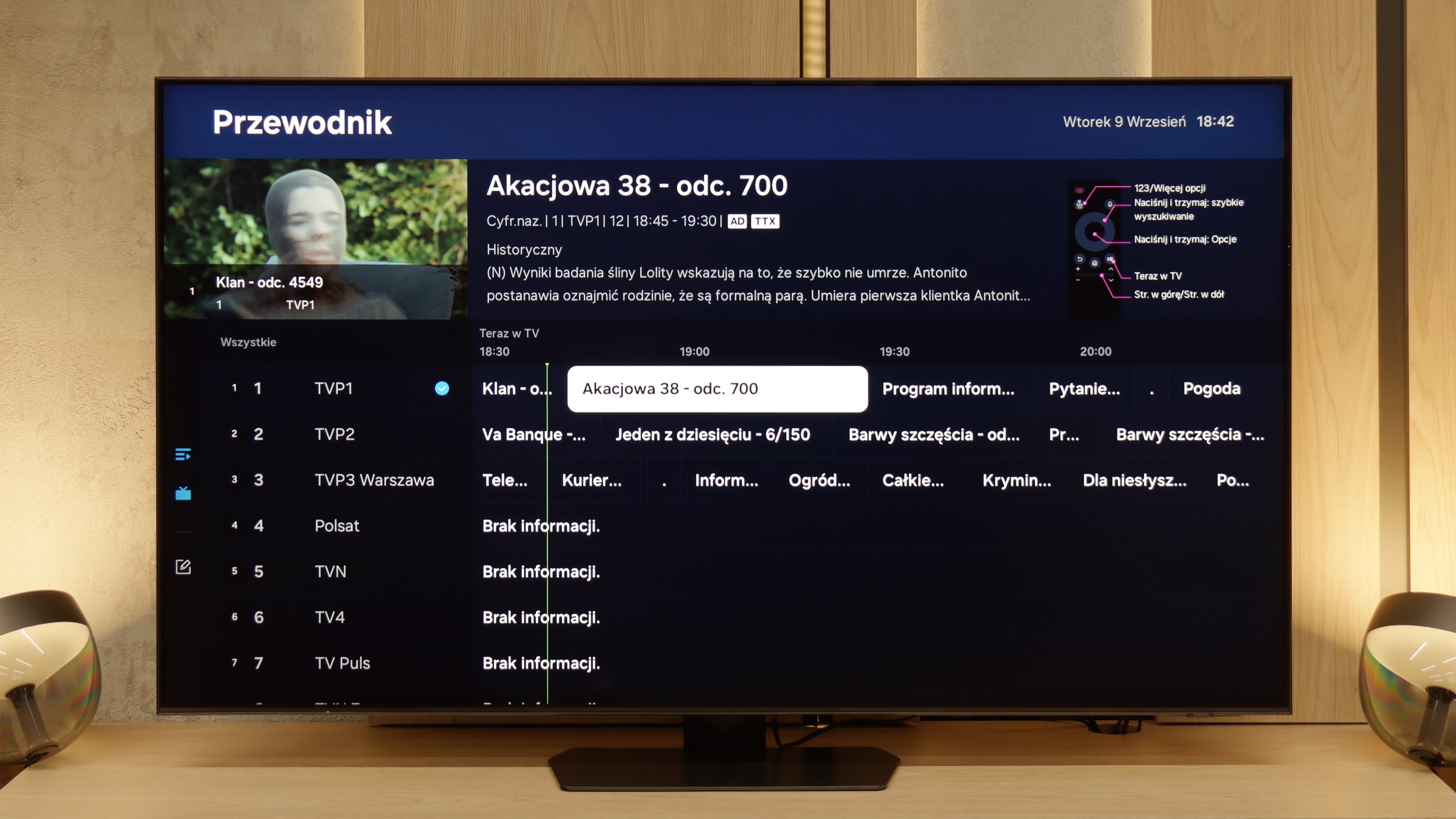 Test Samsung QN92F / QN90F Funkcje telewizora