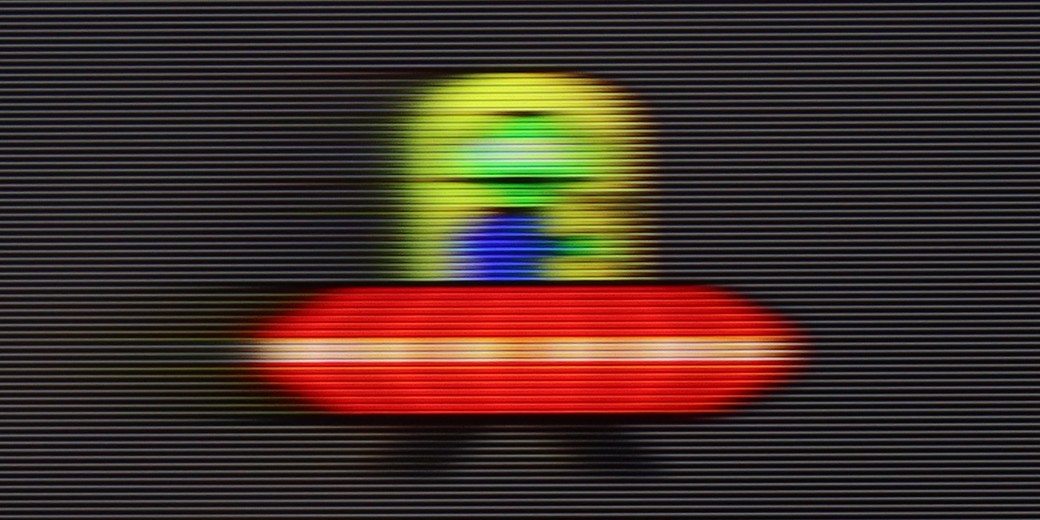 Review Panasonic W95B Blur (native resolution, maximum refresh rate)