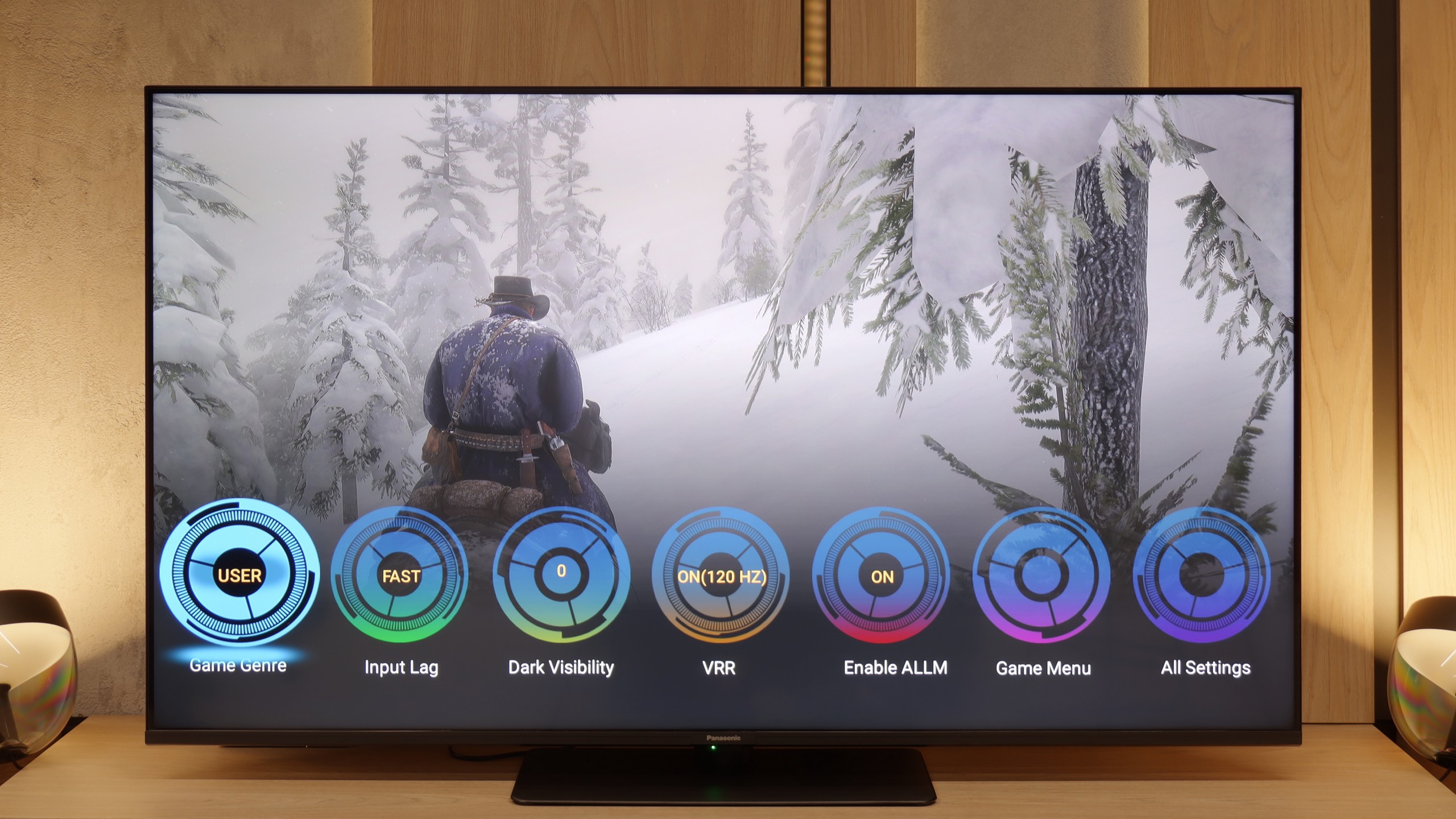 Test Panasonic W85B Funkcje dla graczy