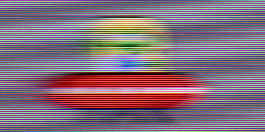 Test TCL V6C Smużenie (natywna rozdzielczość, maks odświeżanie)