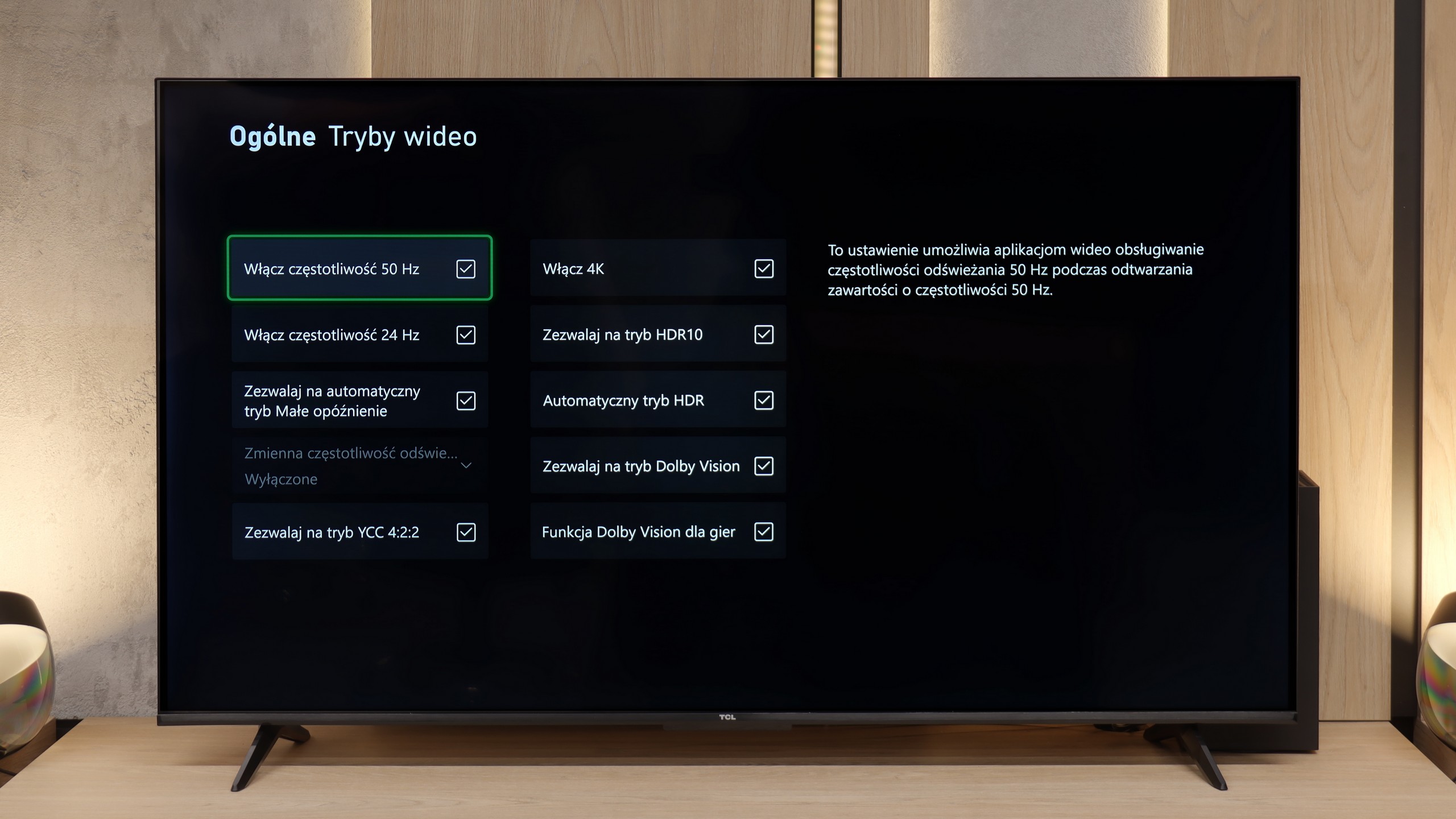 Test TCL V6C Funkcje dla graczy