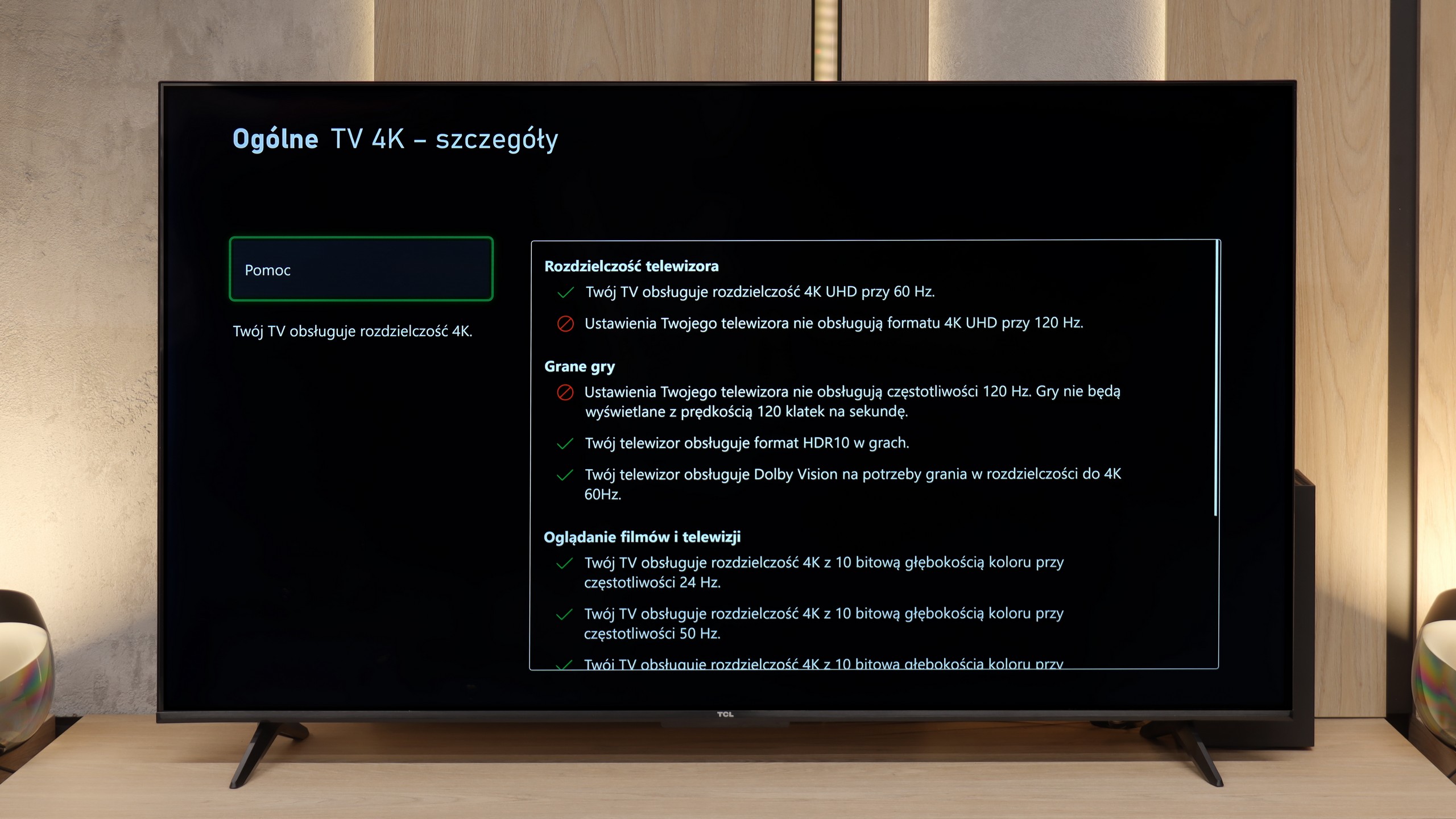 Test TCL V6C Funkcje dla graczy