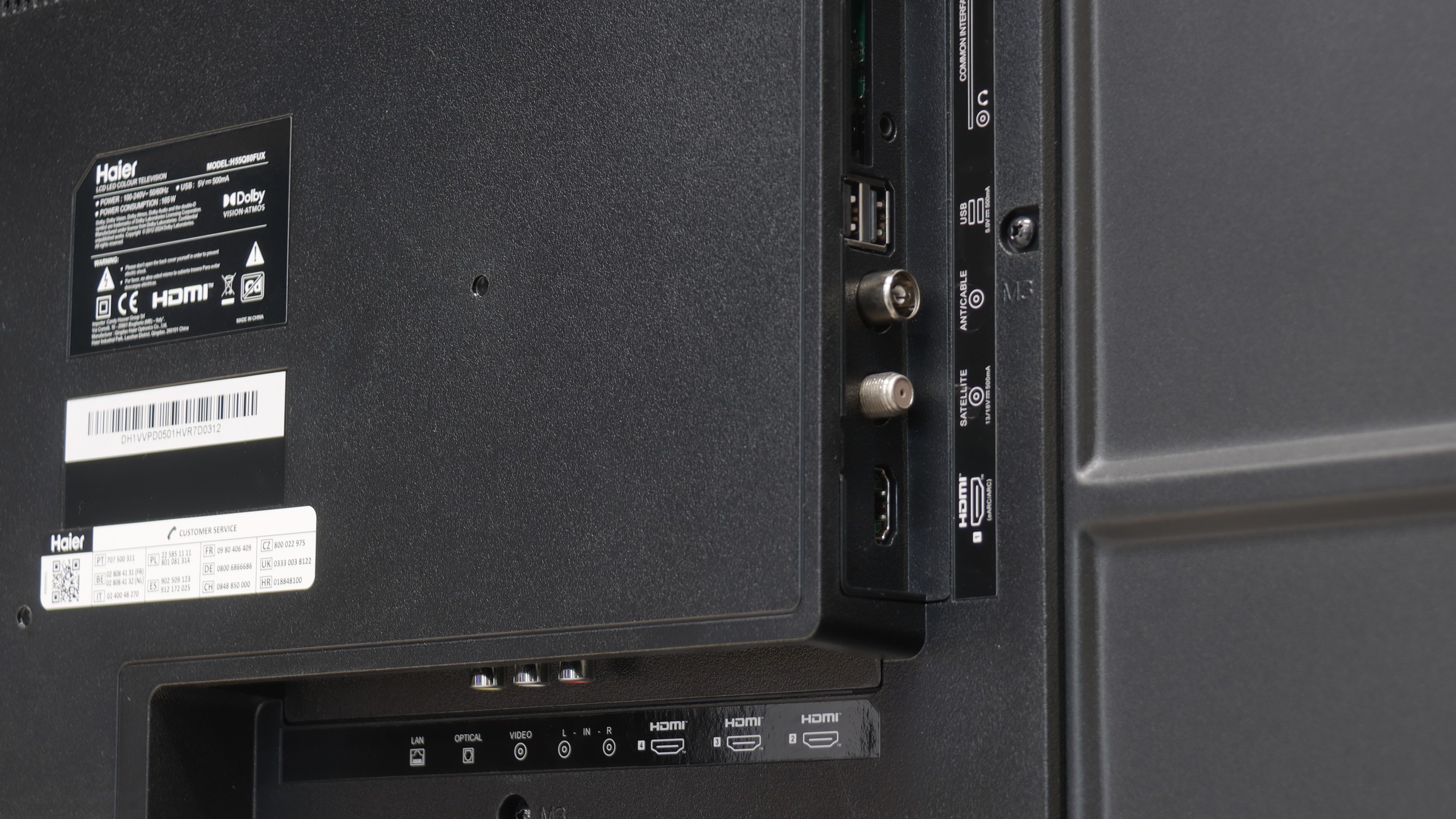 Review Haier Q80FUX TV features