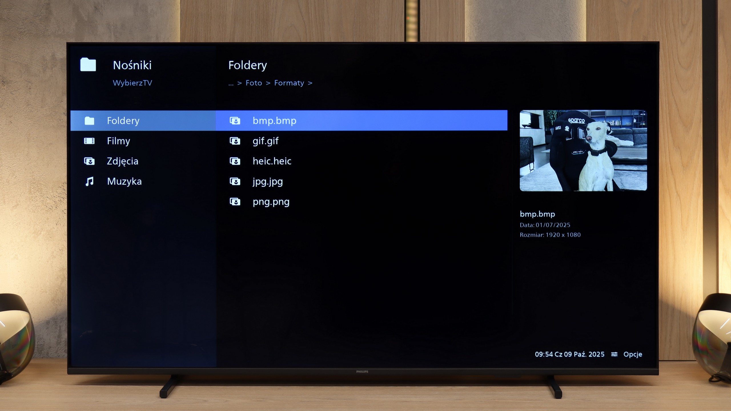 Review Philips PUS7000 Playing files from USB