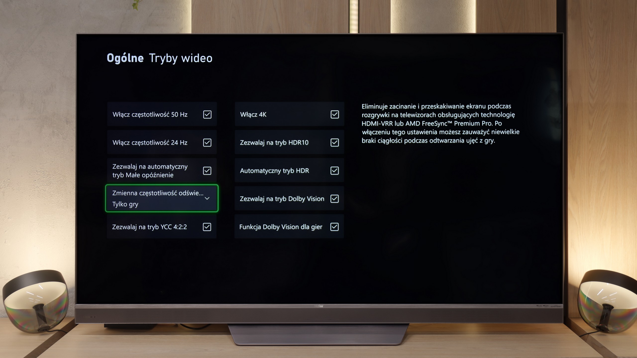 Review Haier M95E Console compatibility and gaming features
