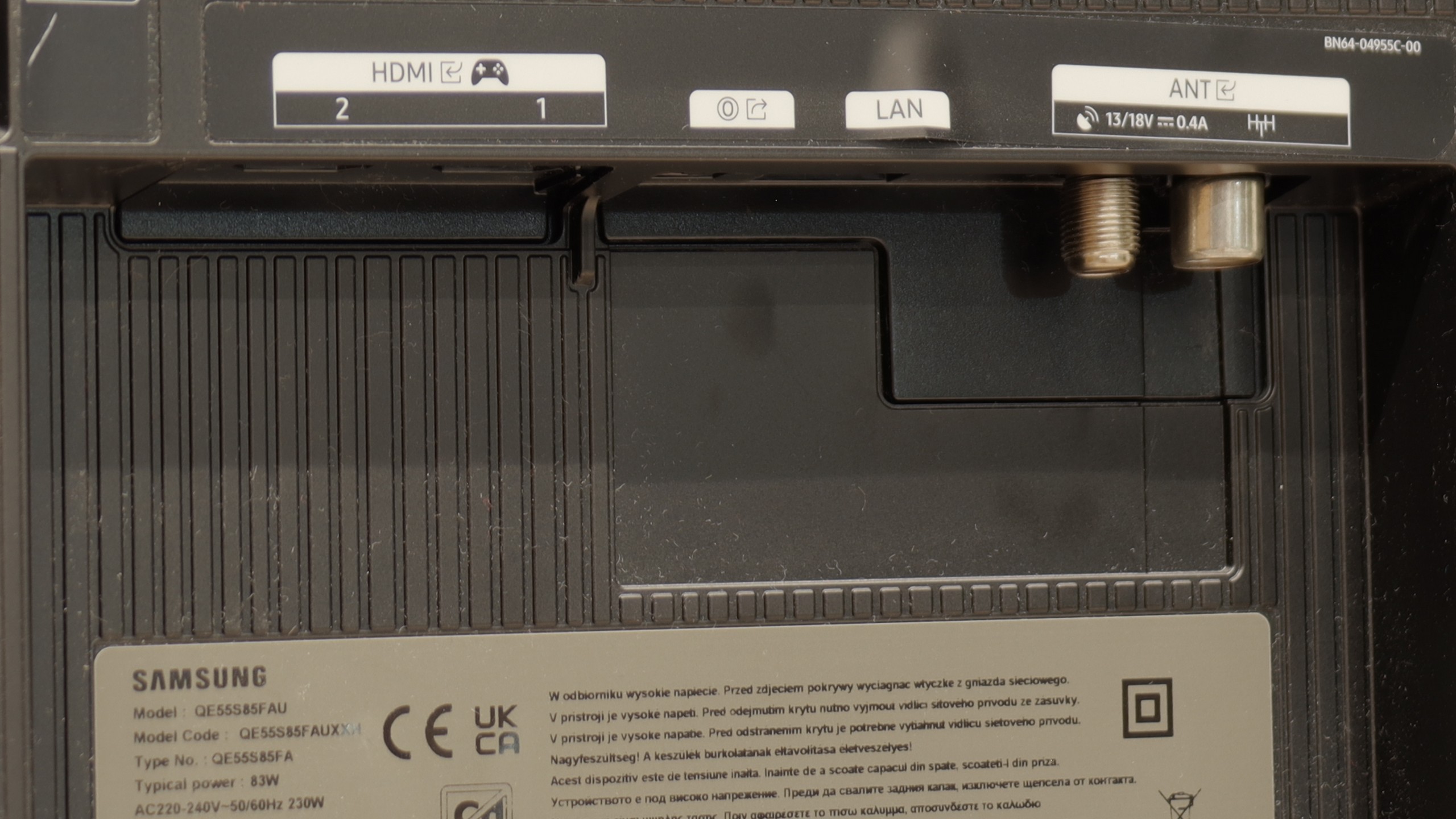 Test Samsung OLED S85F (WOLED) Funkcje telewizora