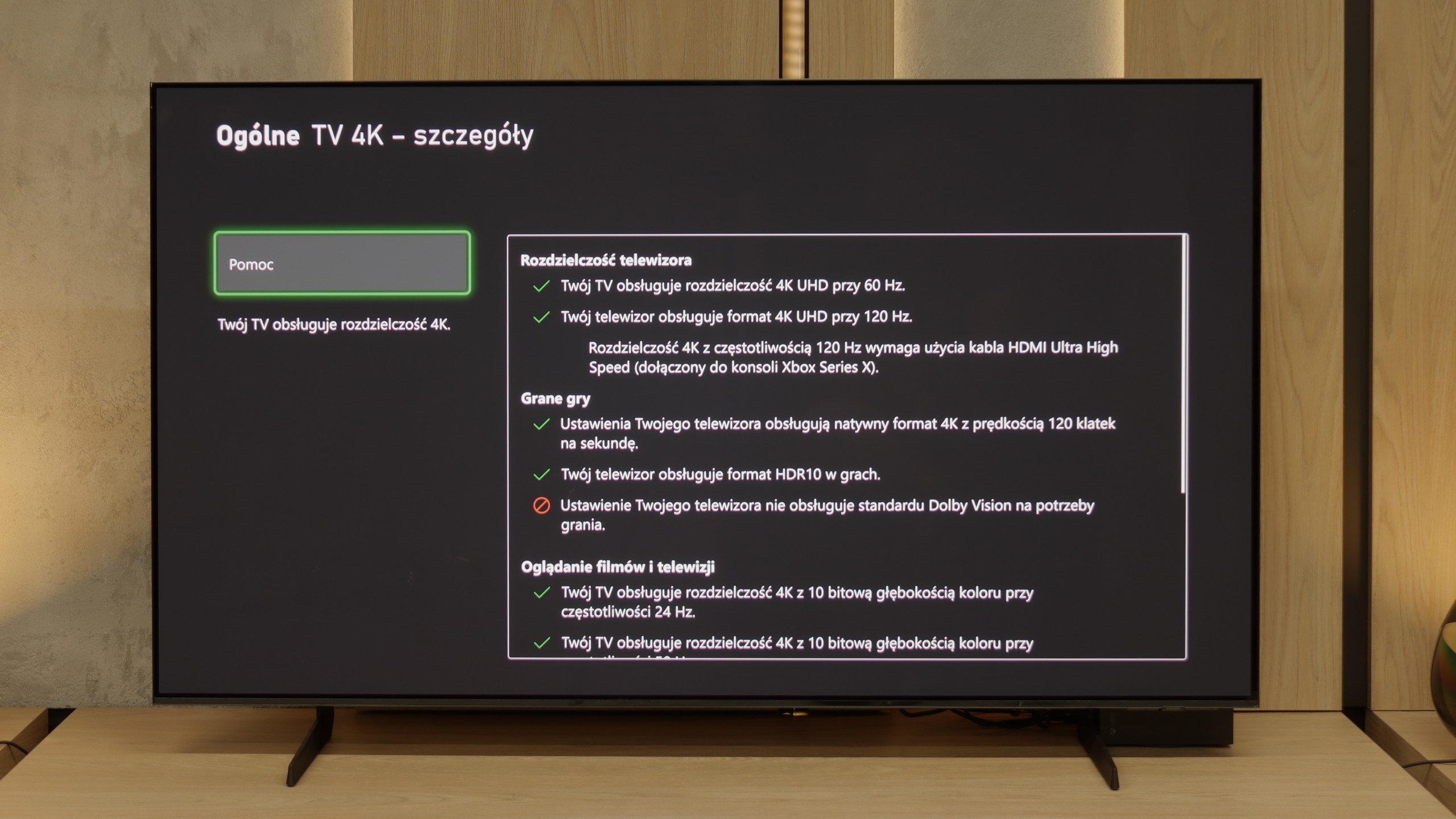 Test Samsung OLED S85F (WOLED) Funkcje dla graczy