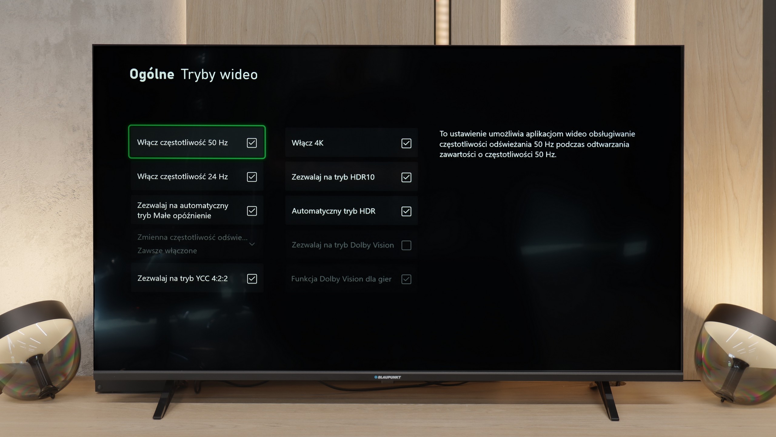 Test Blaupunkt UGC5500S Funkcje dla graczy