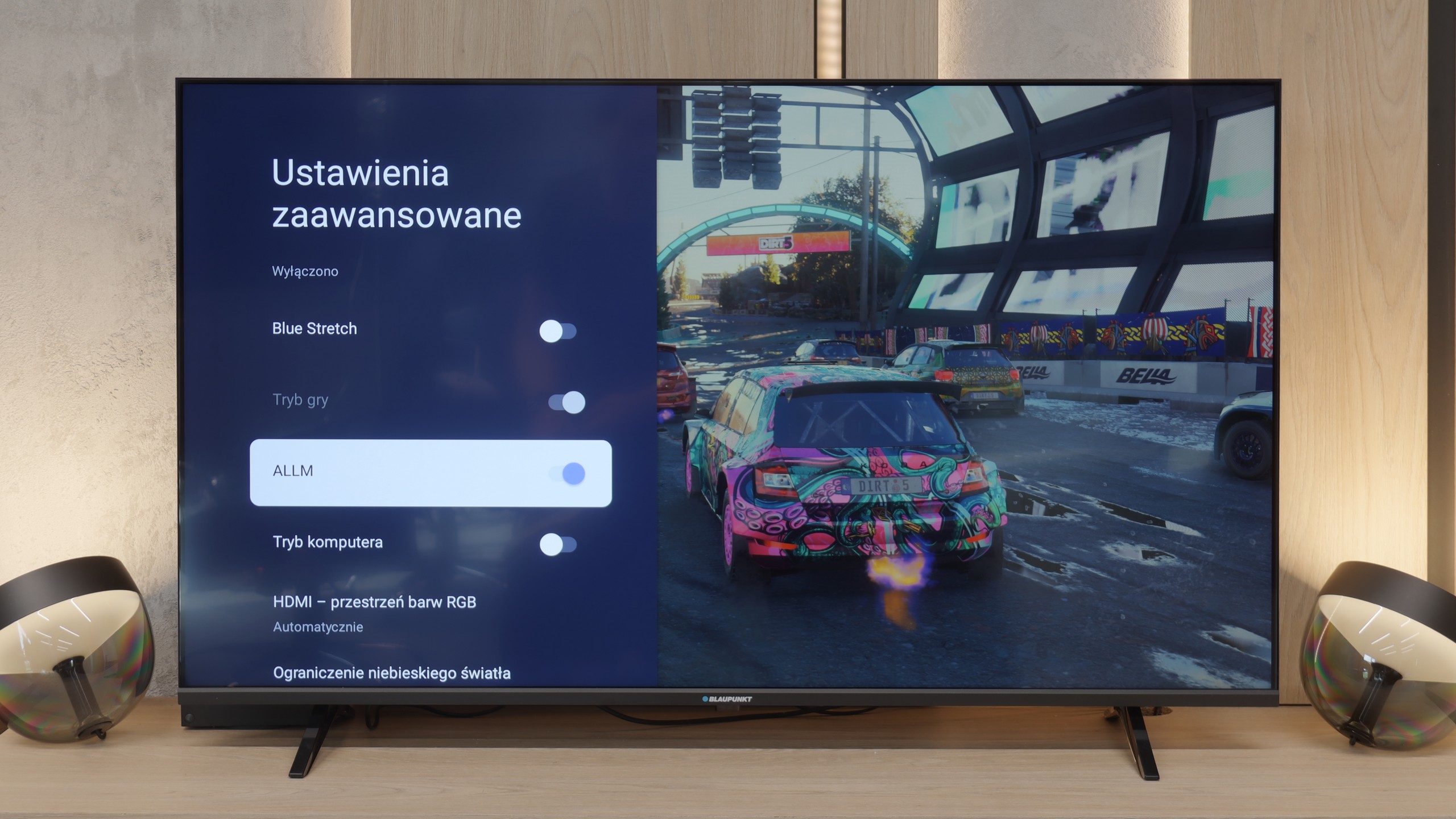 Test Blaupunkt UGC5500S Funkcje dla graczy