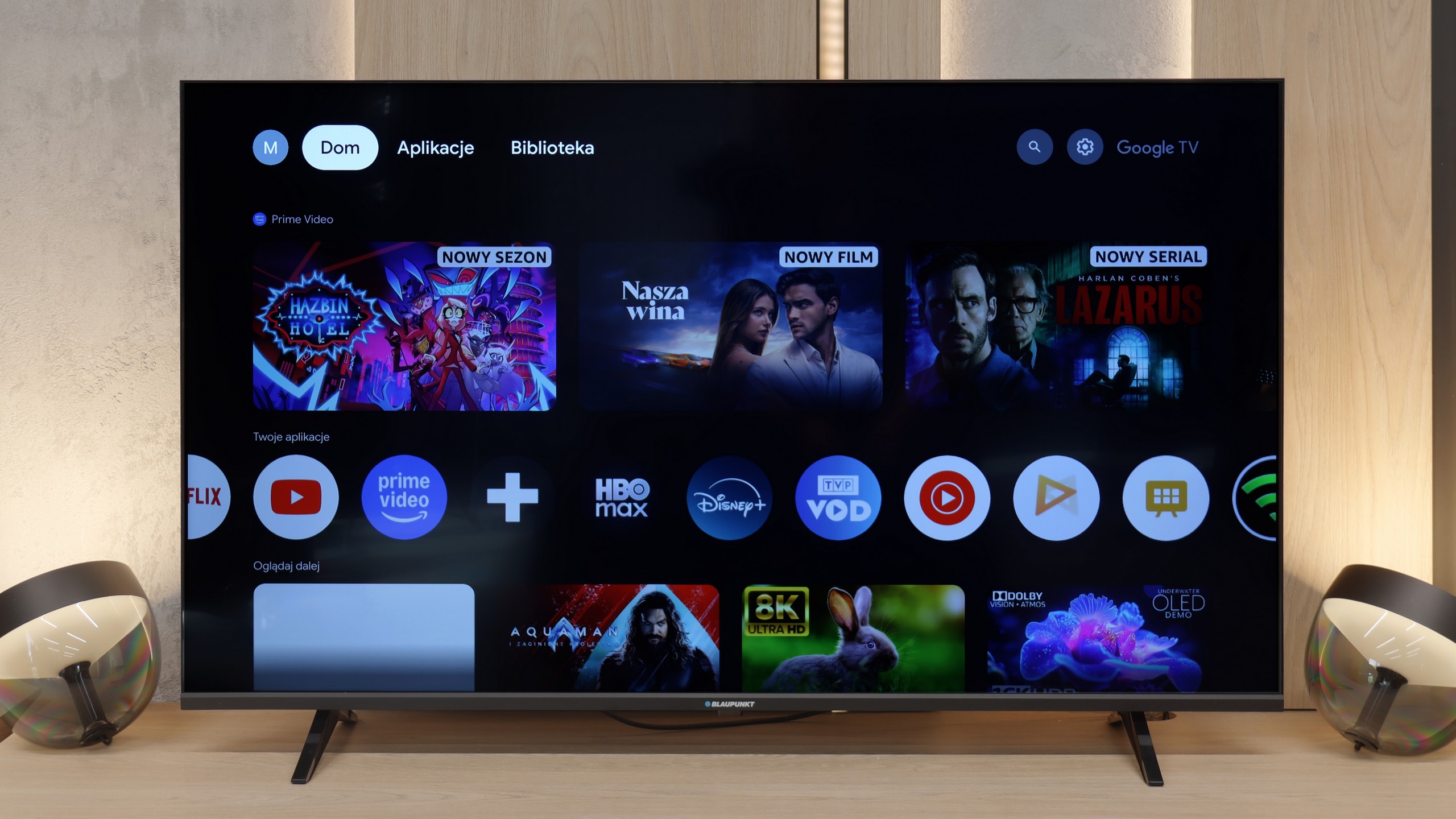 Test Blaupunkt UGC5500S Funkcje telewizora