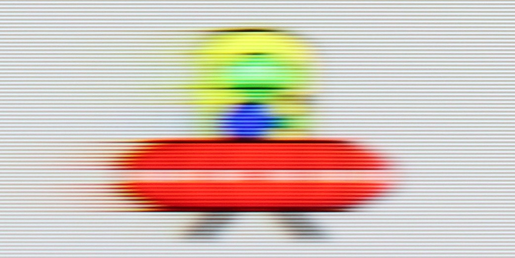 Test TCL C69K / Q6C Smużenie (natywna rozdzielczość, maks odświeżanie)