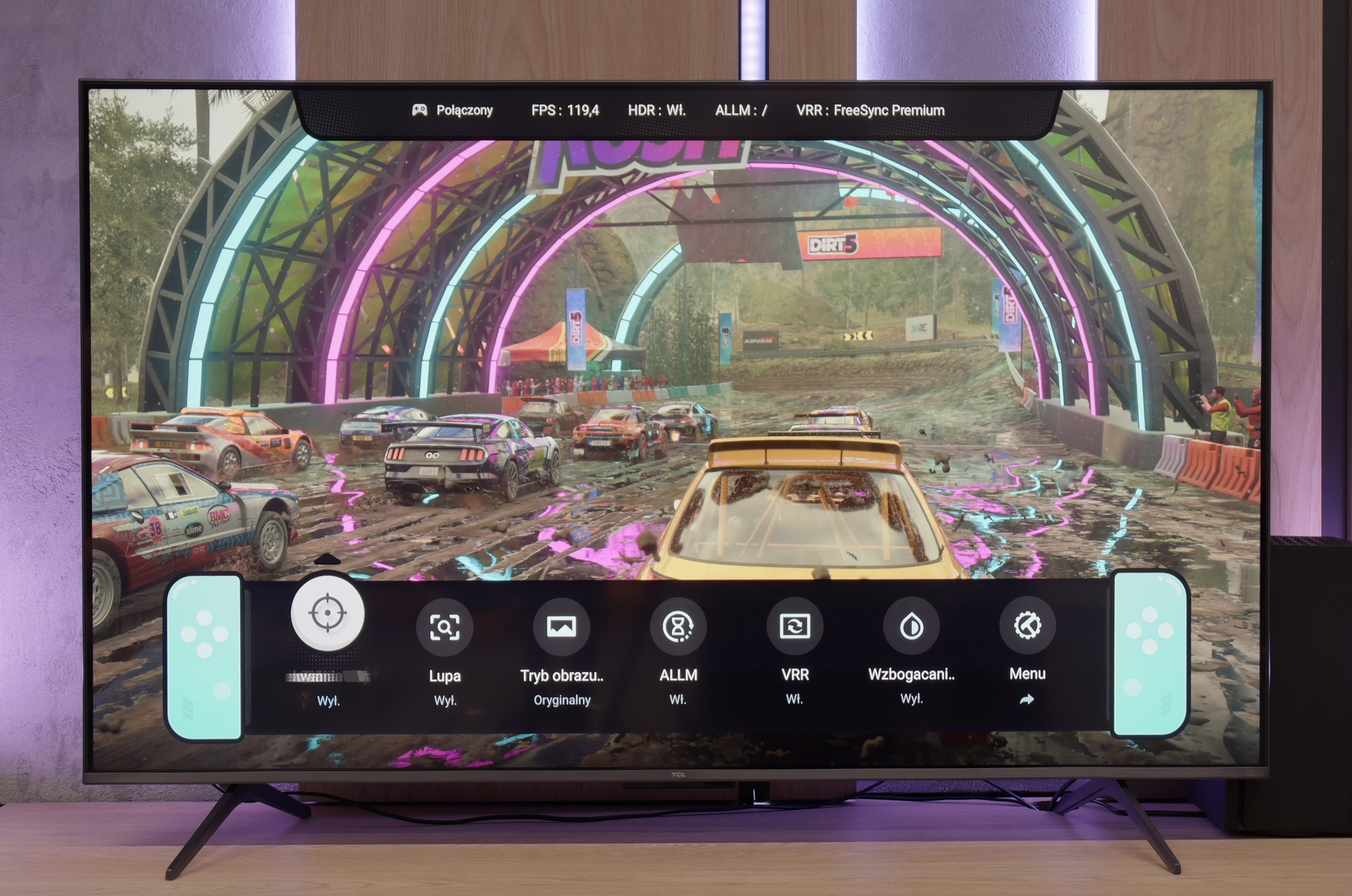 Test TCL C69K / Q6C Funkcje dla graczy