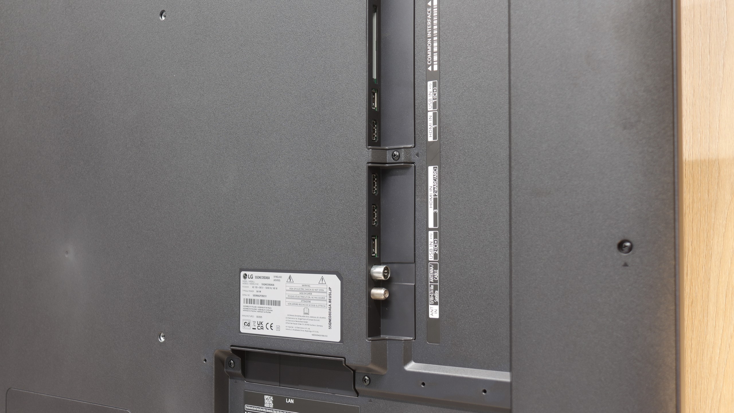 Review LG QNED80A6A (VA) TV features