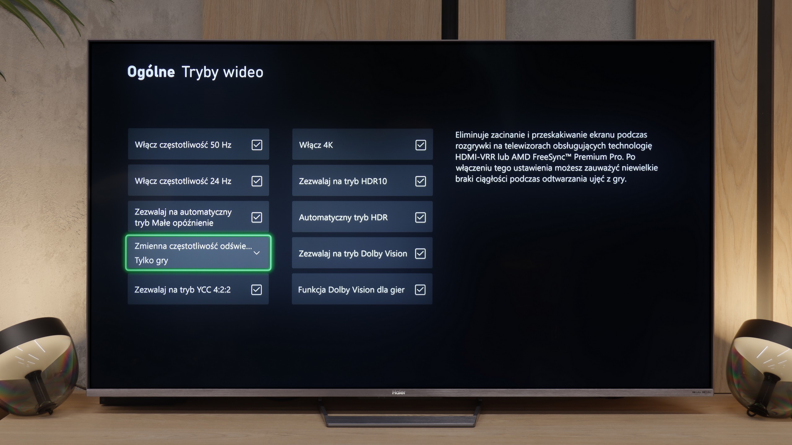 Review Haier M90E Console compatibility and gaming features