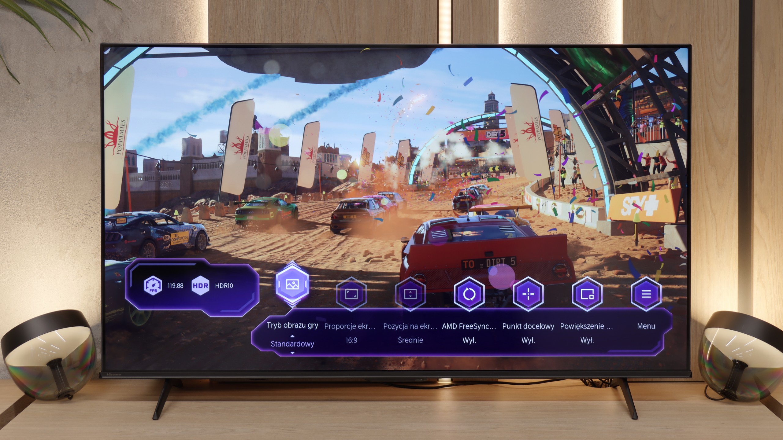 Review Hisense E7Q PRO / E79Q PRO Console compatibility and gaming features