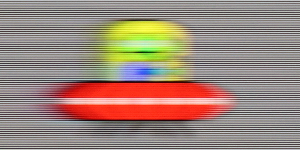 Test Sharp GL4760E Smużenie (natywna rozdzielczość, maks odświeżanie)