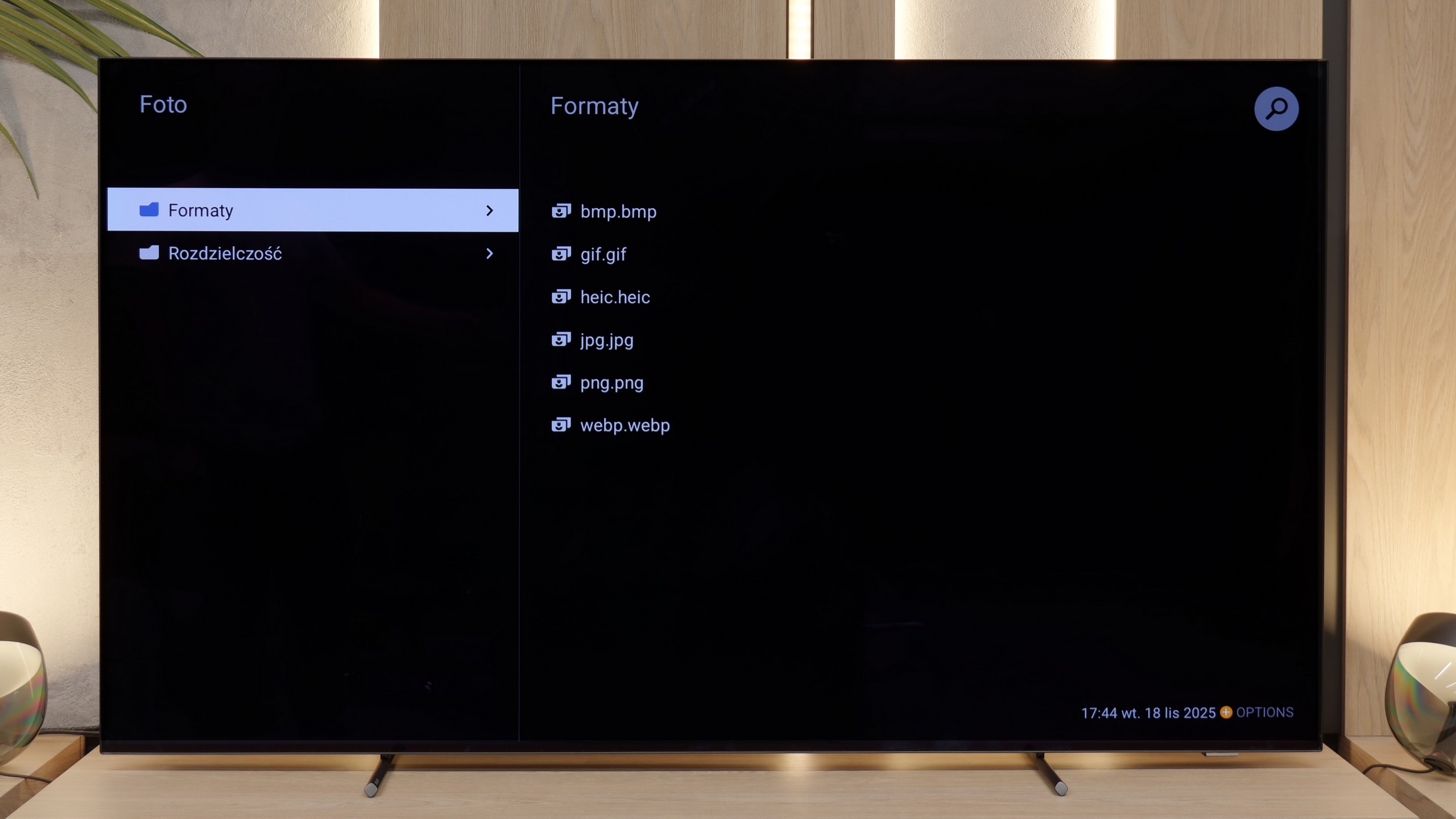 Review Philips OLED950 Playing files from USB