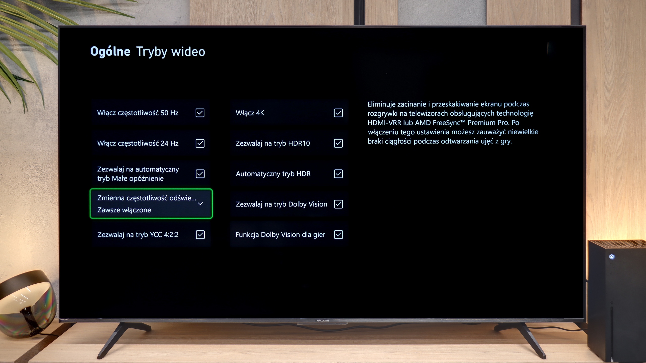 Review IFFALCON U85X Console compatibility and gaming features