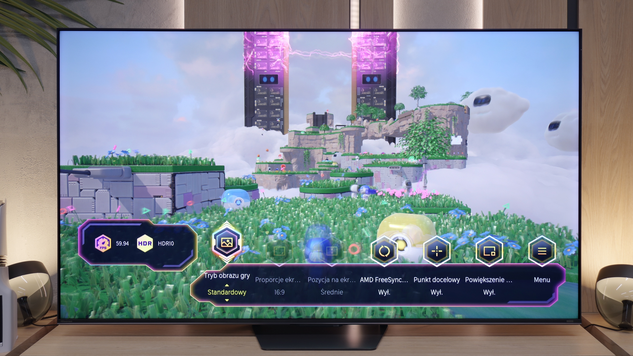 Test Hisense U7S Pro Funkcje dla graczy