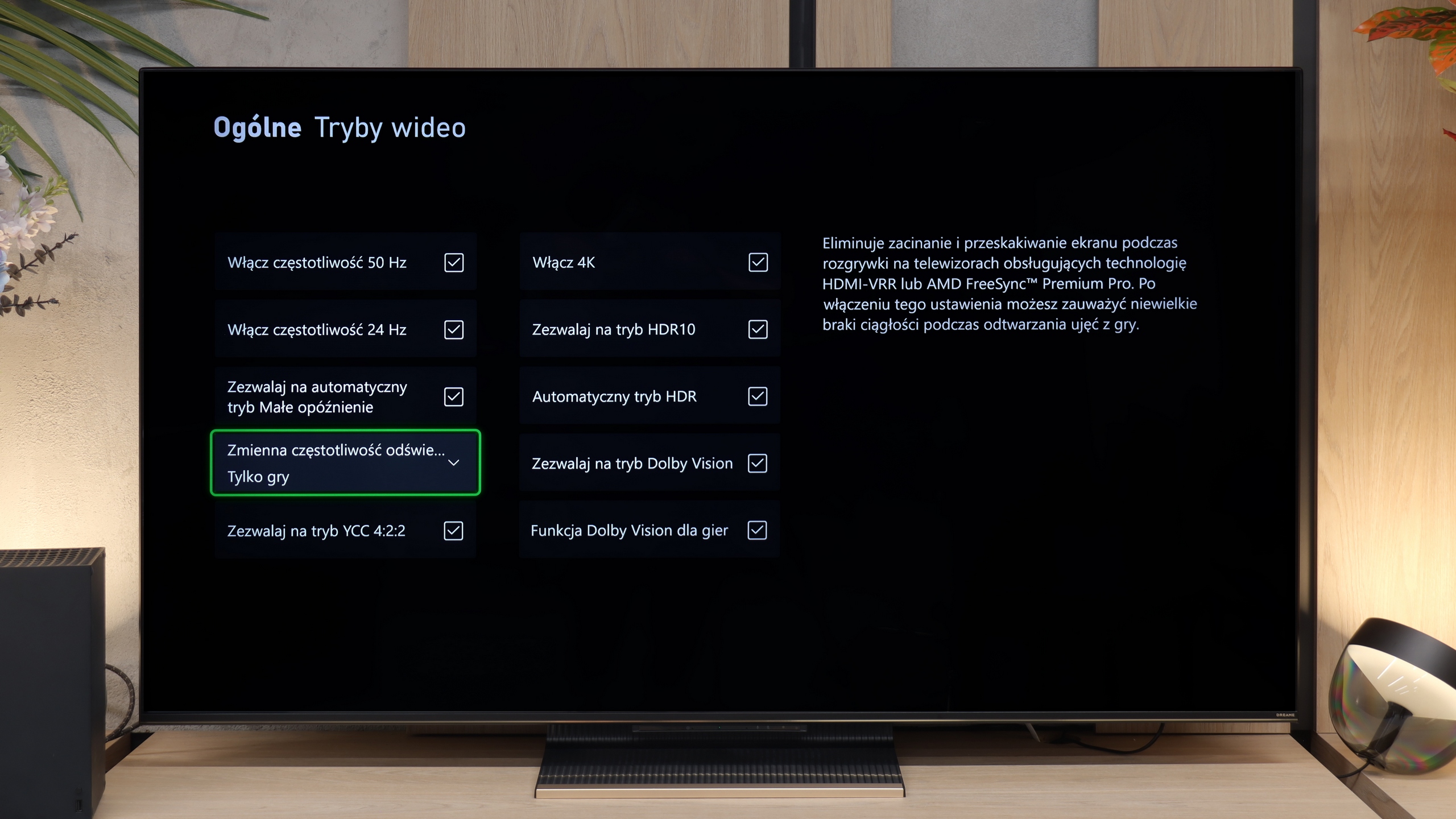 Review Dreame S100 Console compatibility and gaming features