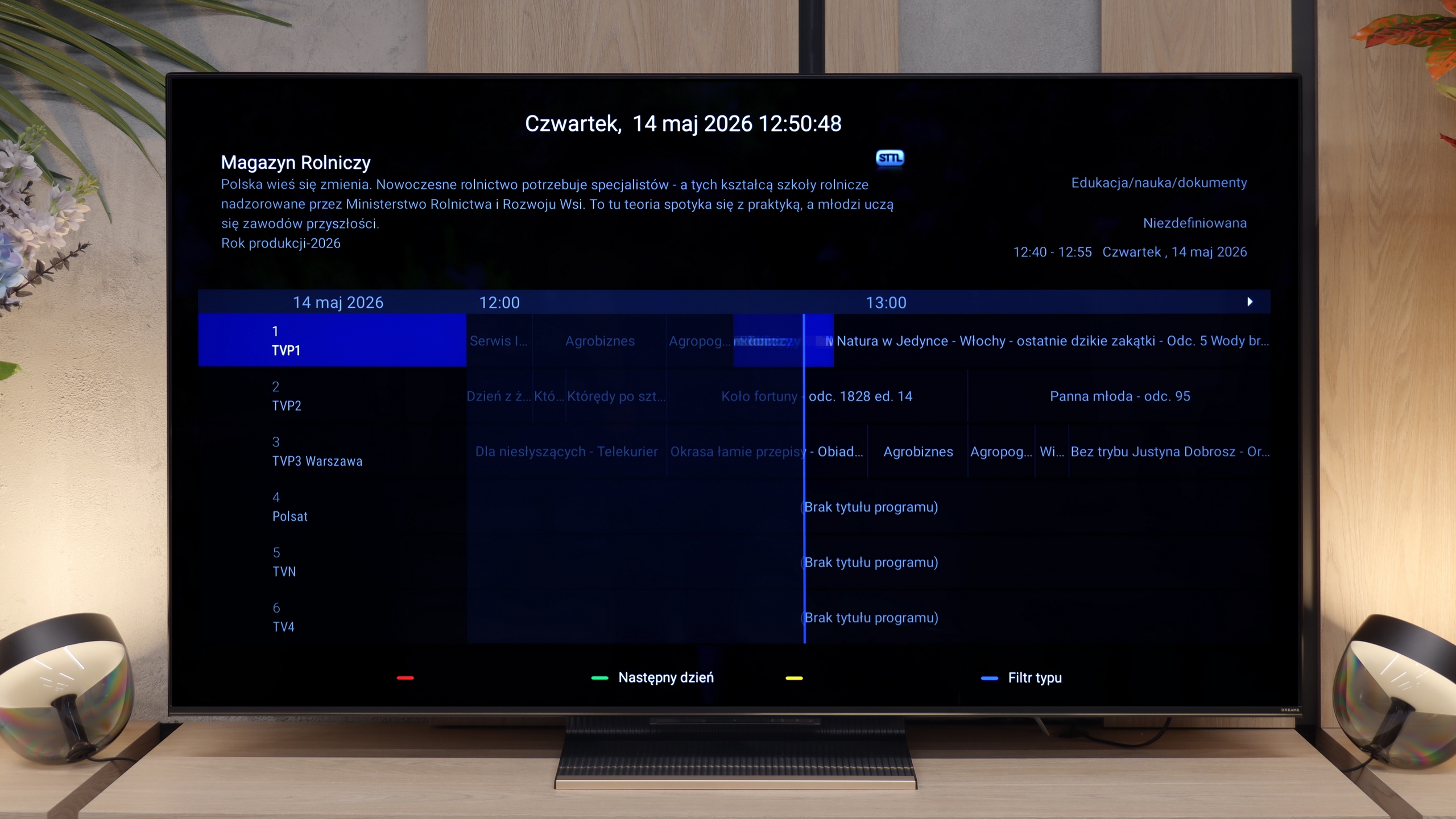 Review Dreame S100 TV features