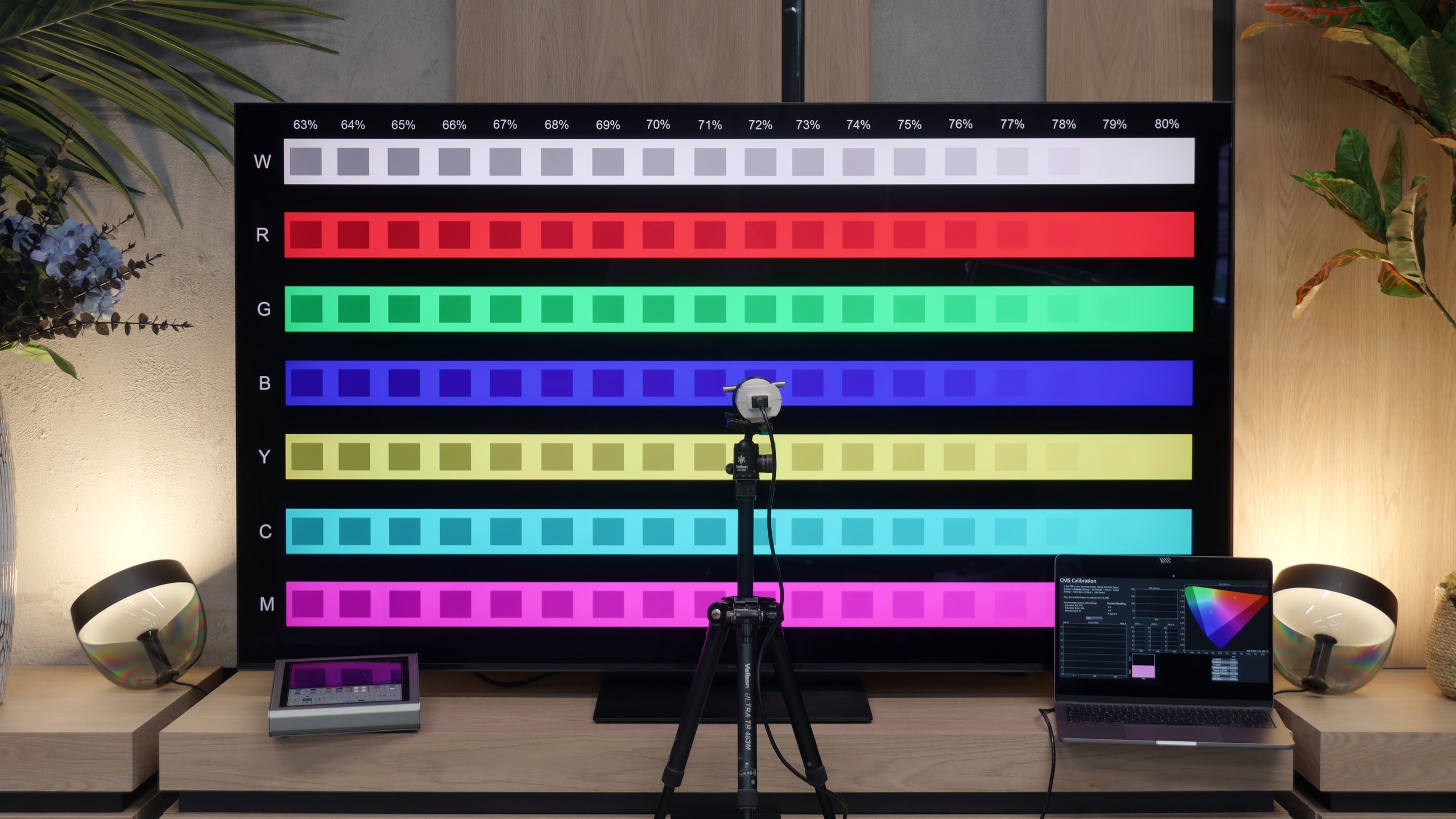 Test TCL C7L Funkcje telewizora