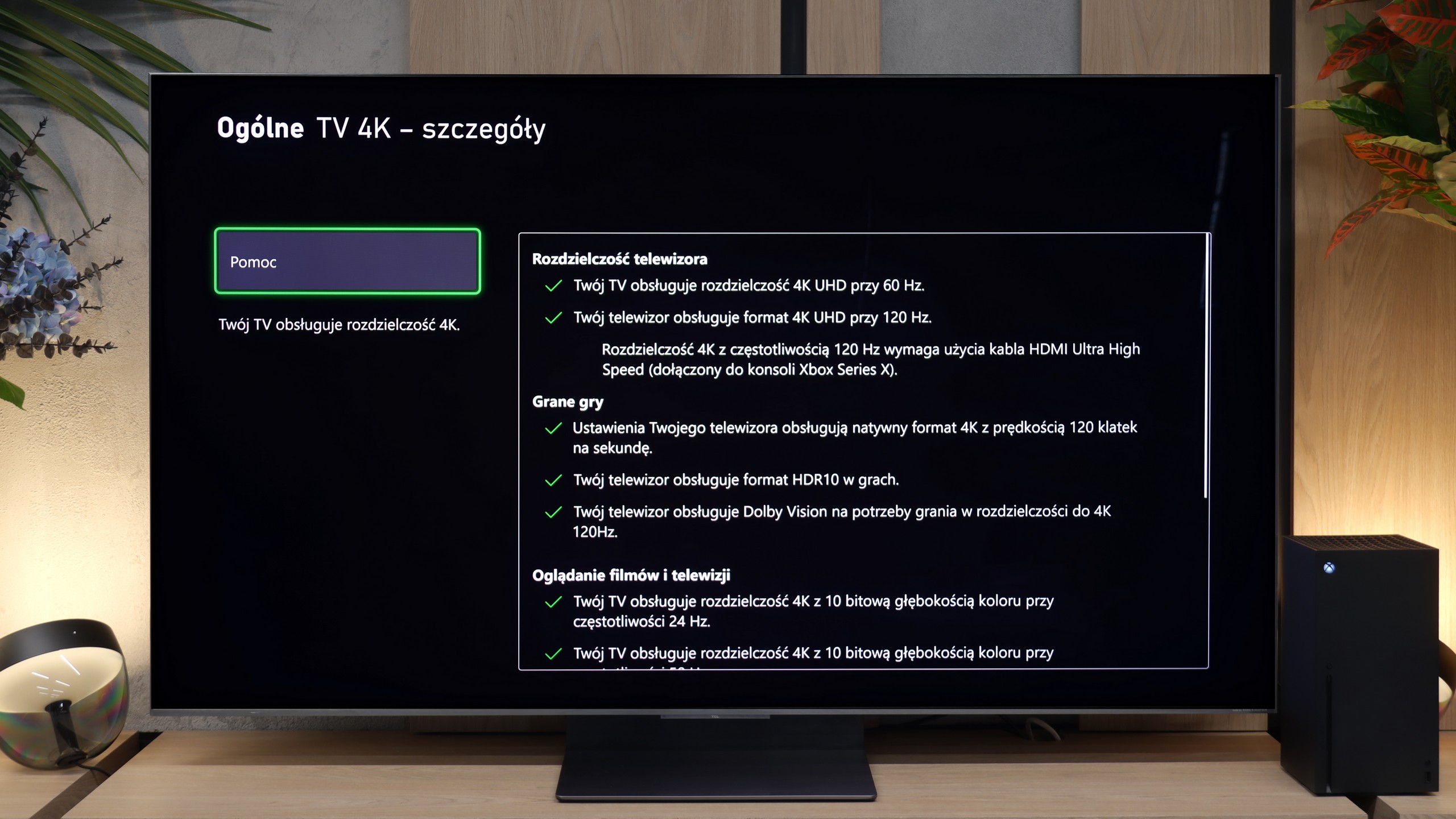 Review TCL C8L / QM8L  Console compatibility and gaming features