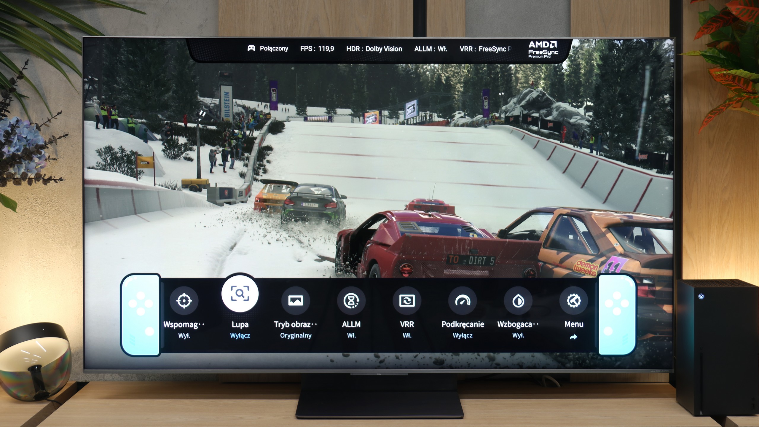 Review TCL C8L / QM8L  Console compatibility and gaming features