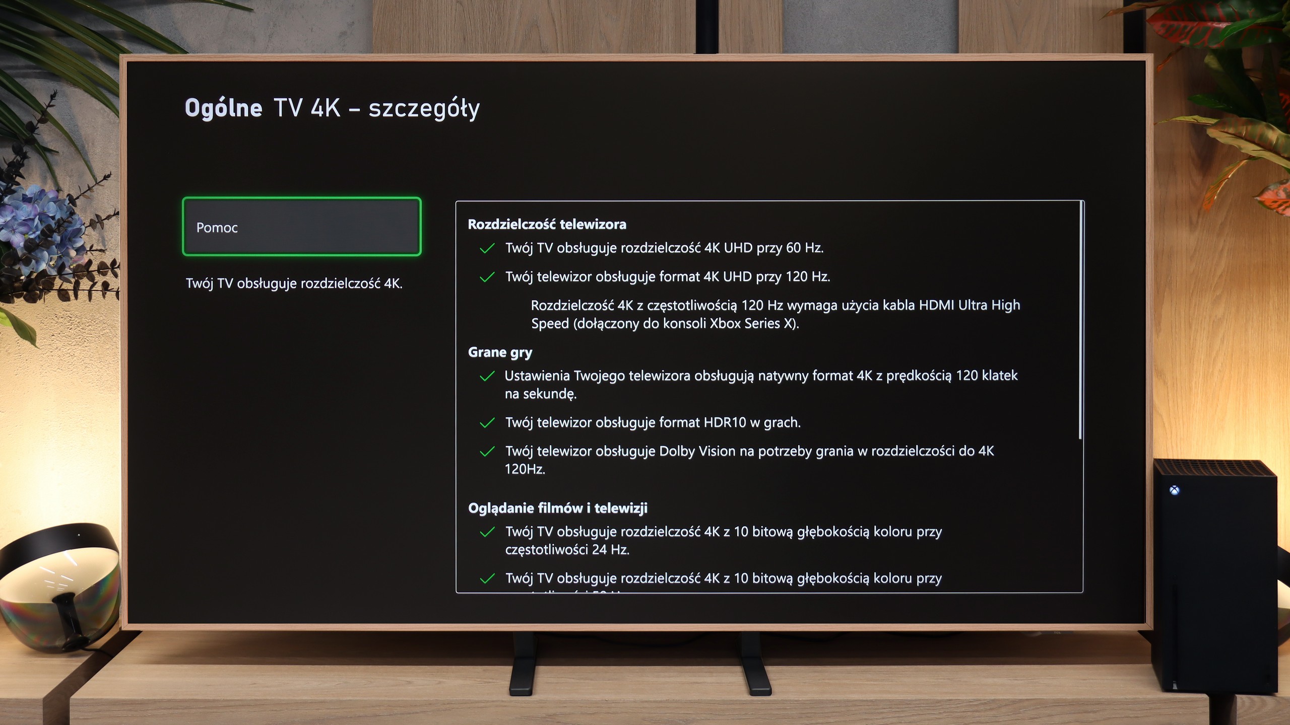 Test TCL A400 PRO Funkcje dla graczy
